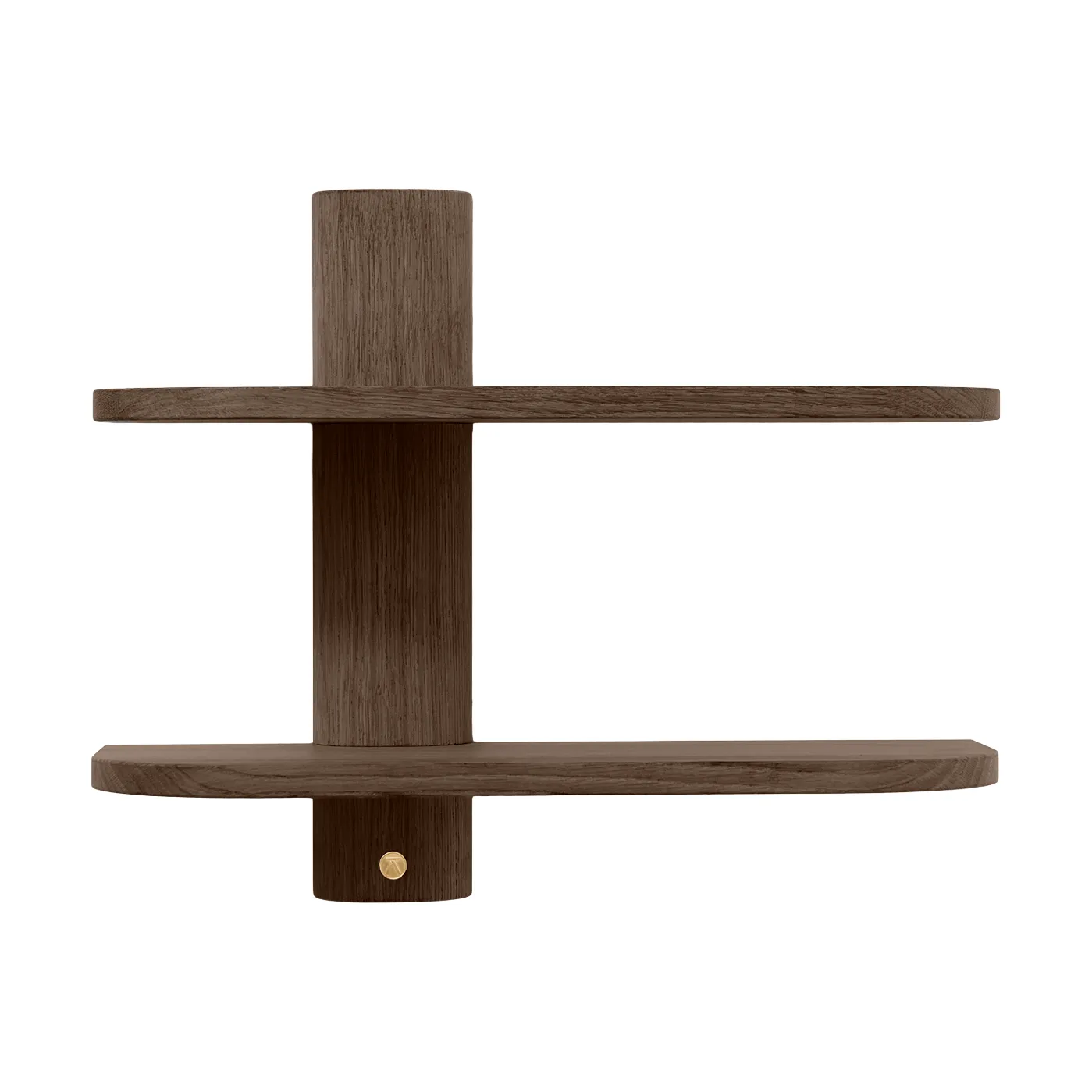 Andersen Furniture Étagère murale Bend Smoked Oiled Oak, cm