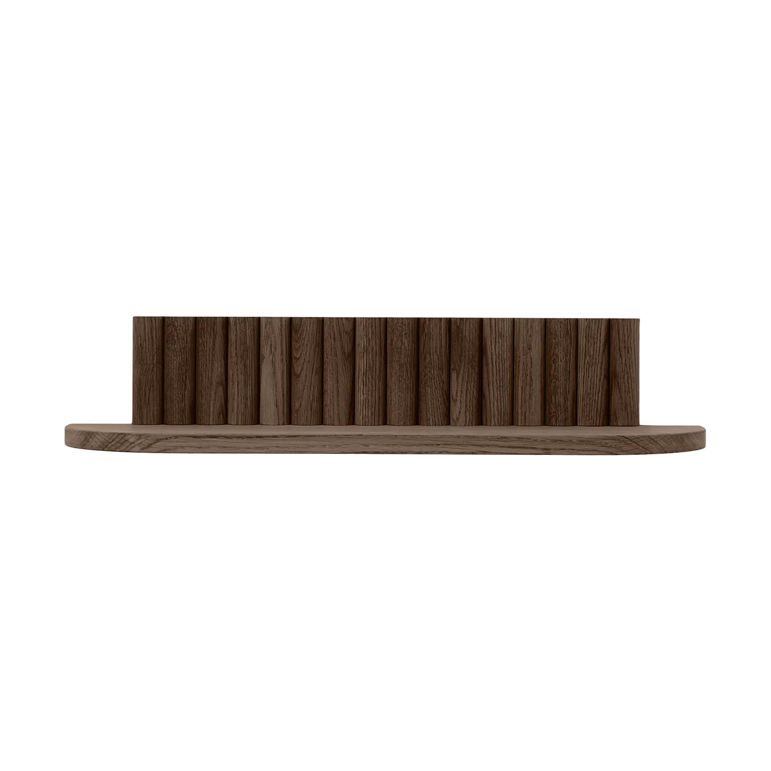 Andersen Furniture Étagère murale Pillar Smoked Oiled Oak, cm