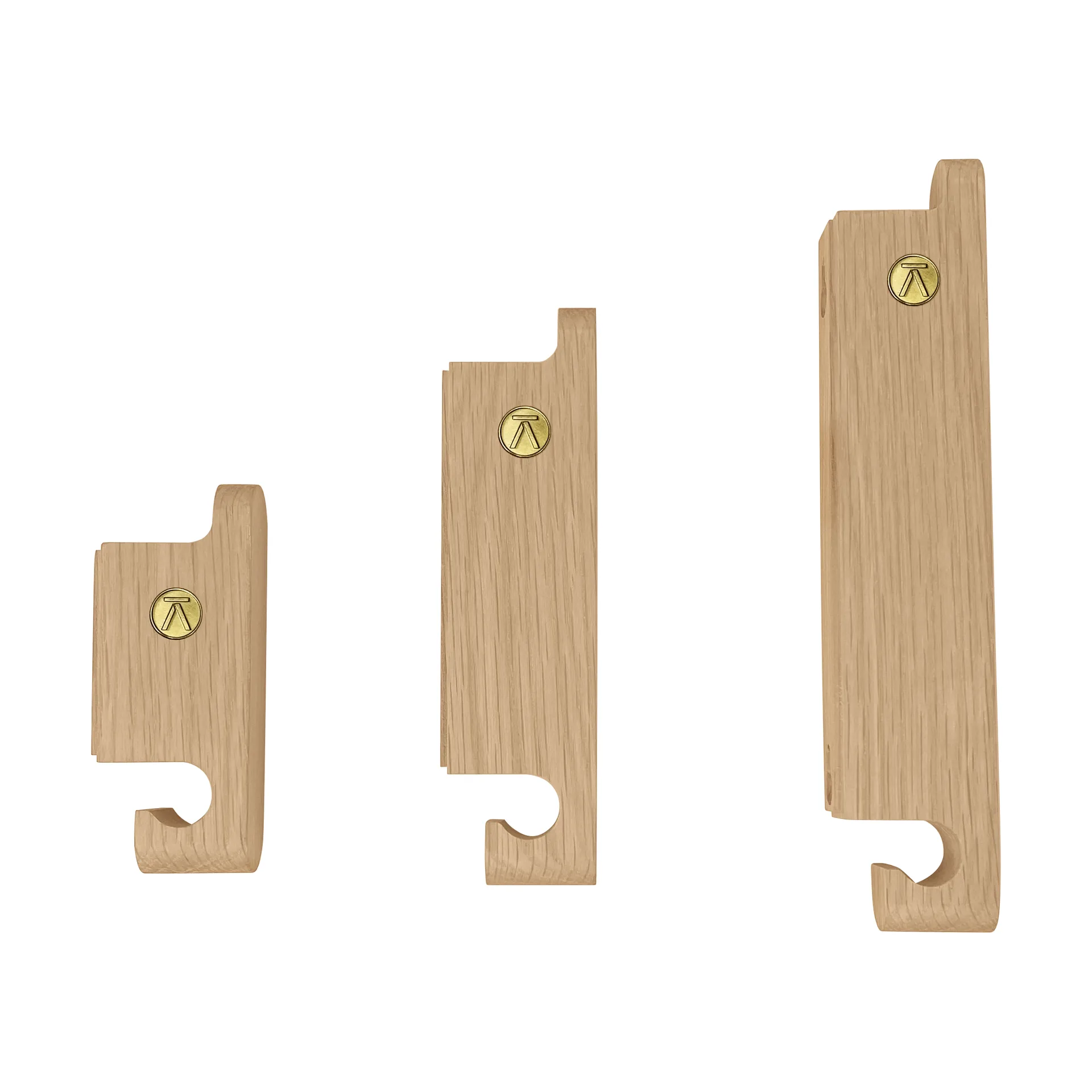 Andersen Furniture Multi Hooks krog sæt 3 dele Oak