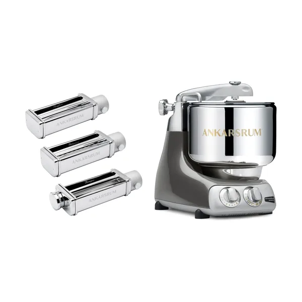 Ankarsrum assistent pastapaket - Black chrome