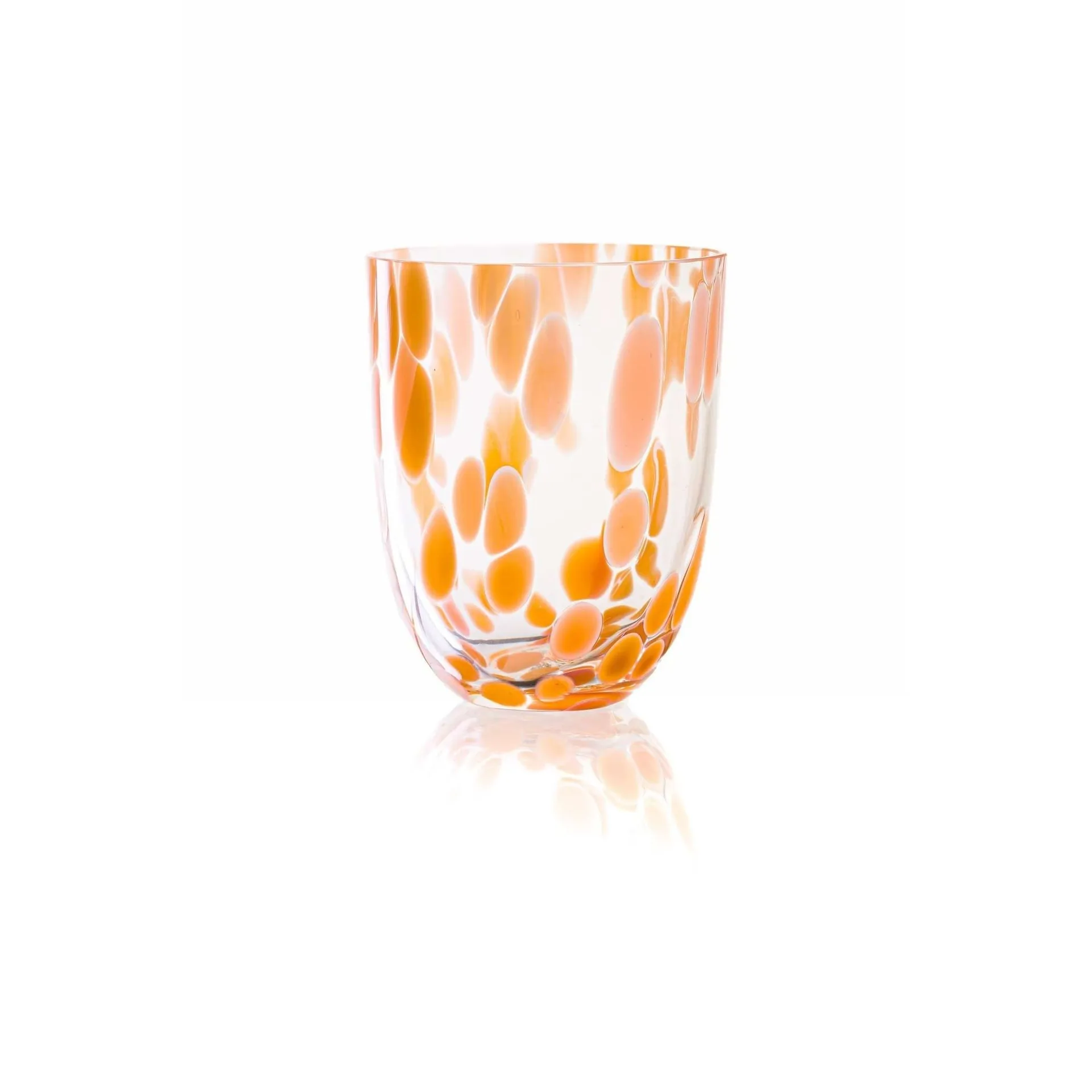 Anna Von Lipa Big Confetti drikkeglas 25 cl Peach
