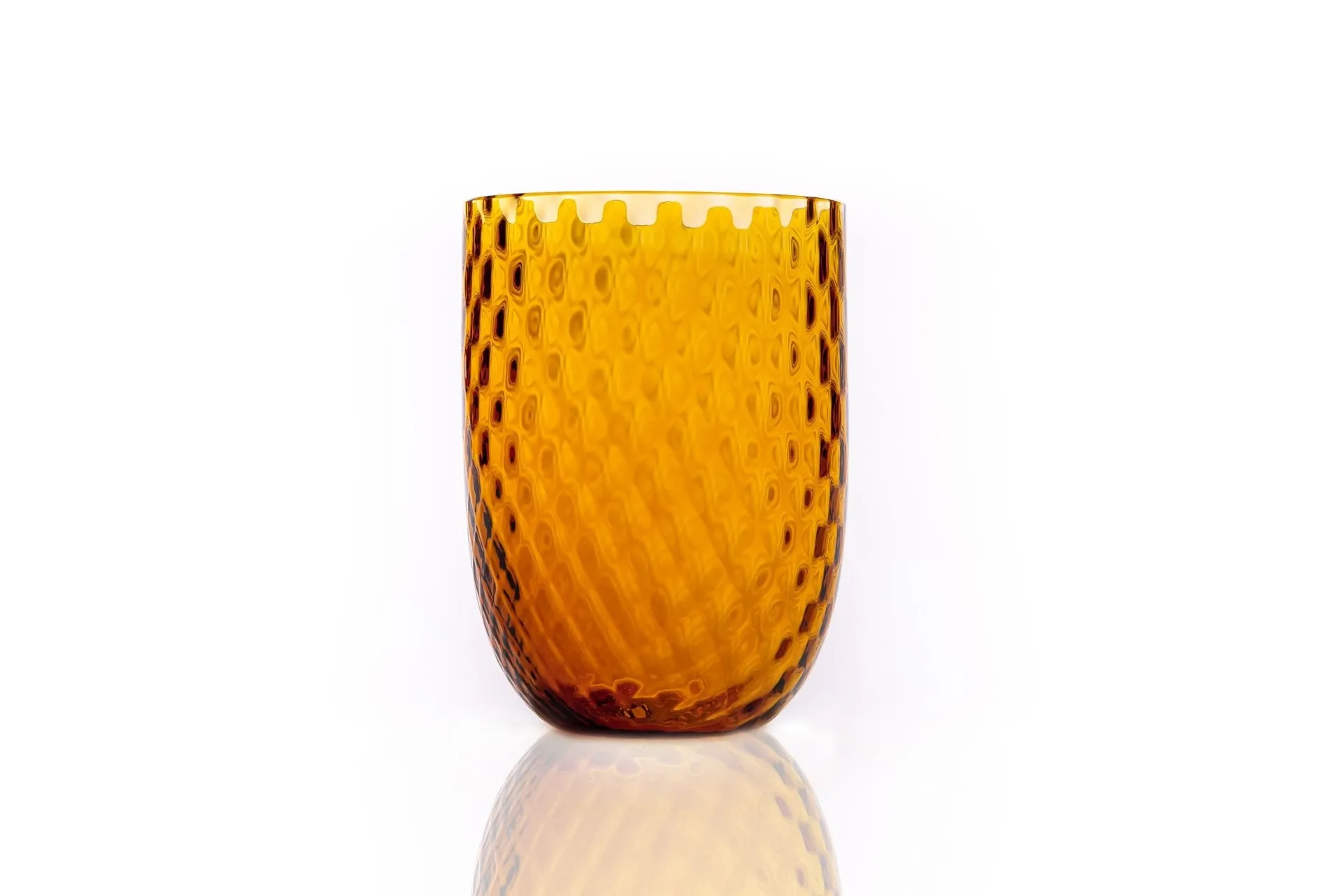 Anna Von Lipa Harlequin drikkeglas 25 cl Amber
