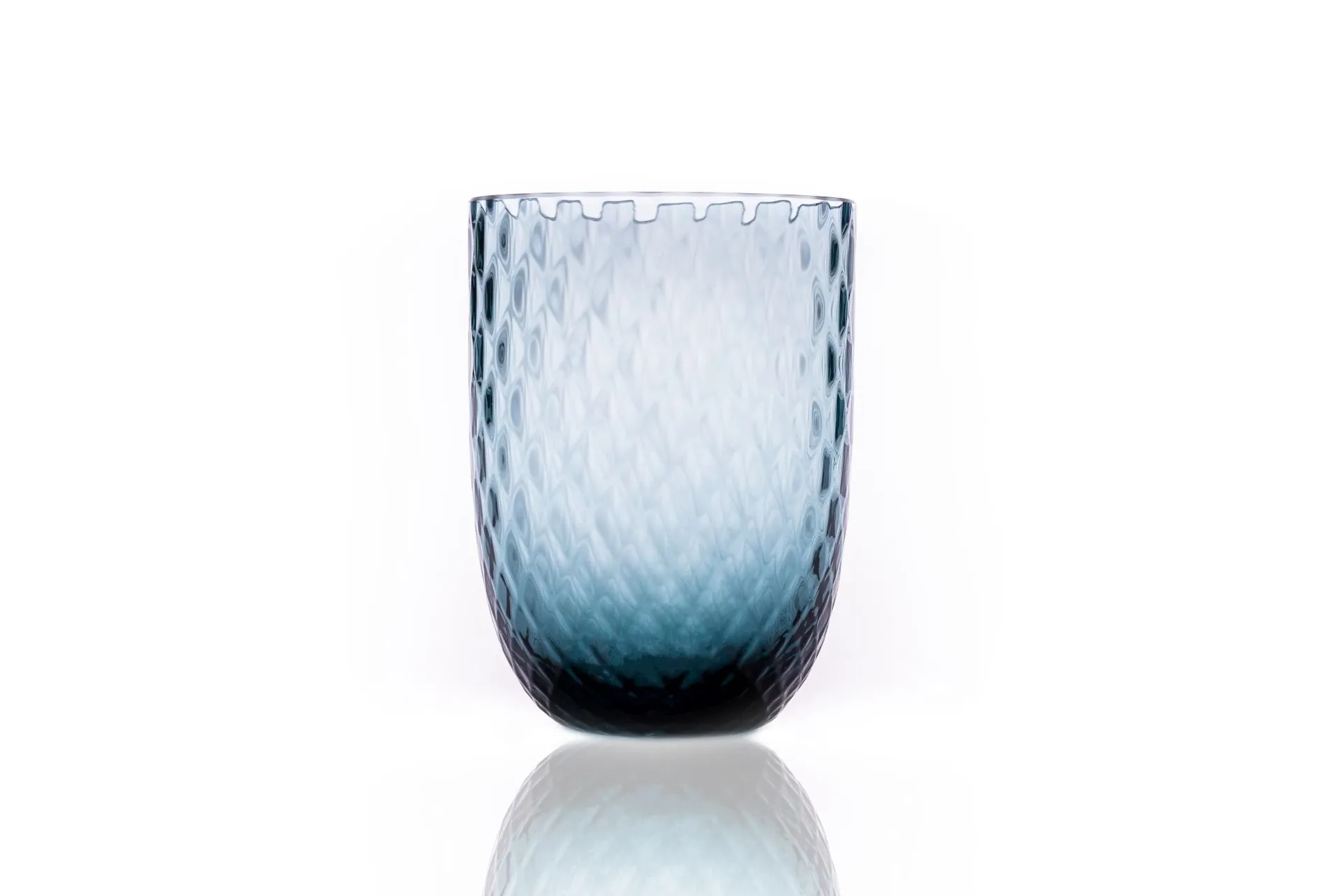 Anna Von Lipa Harlequin drikkeglas 25 cl Blue smoke