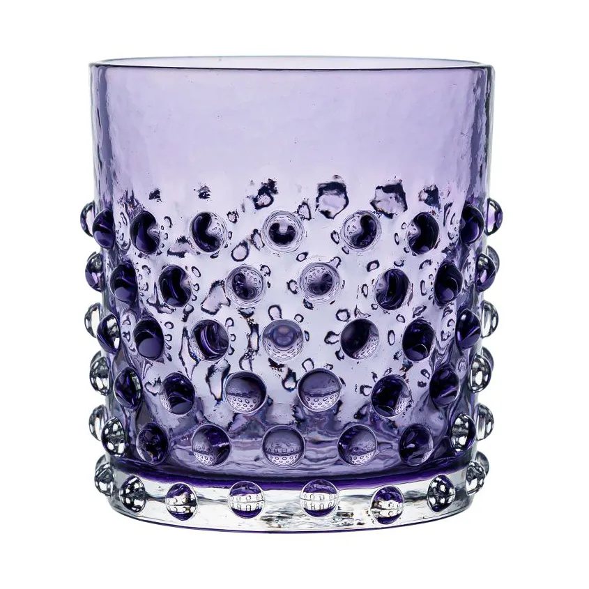 Anna Von Lipa Hobnail short drink glas 15 cl Indigo