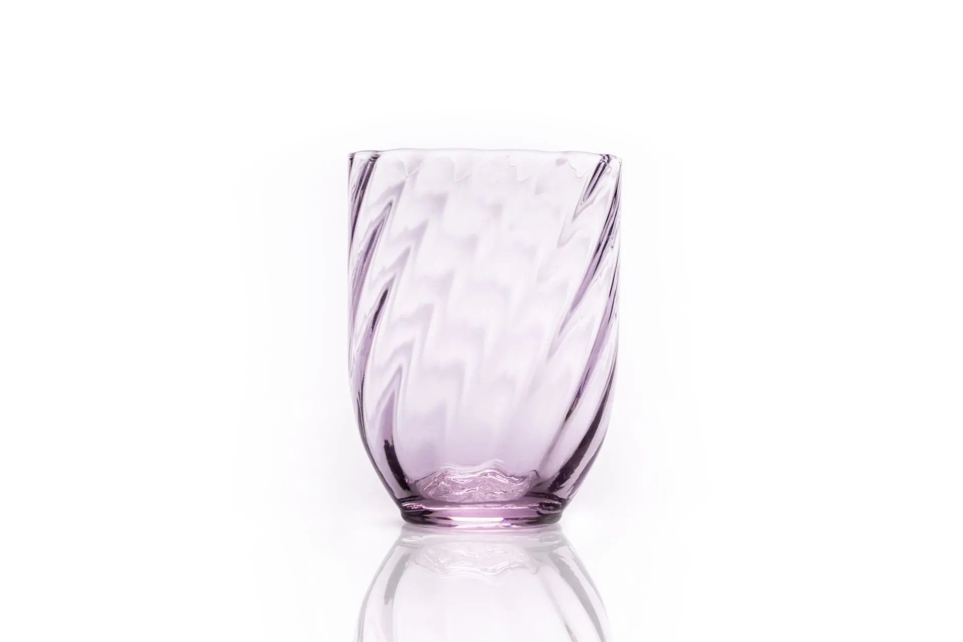 Anna Von Lipa Swirl drikkeglas 25 cl Lilla