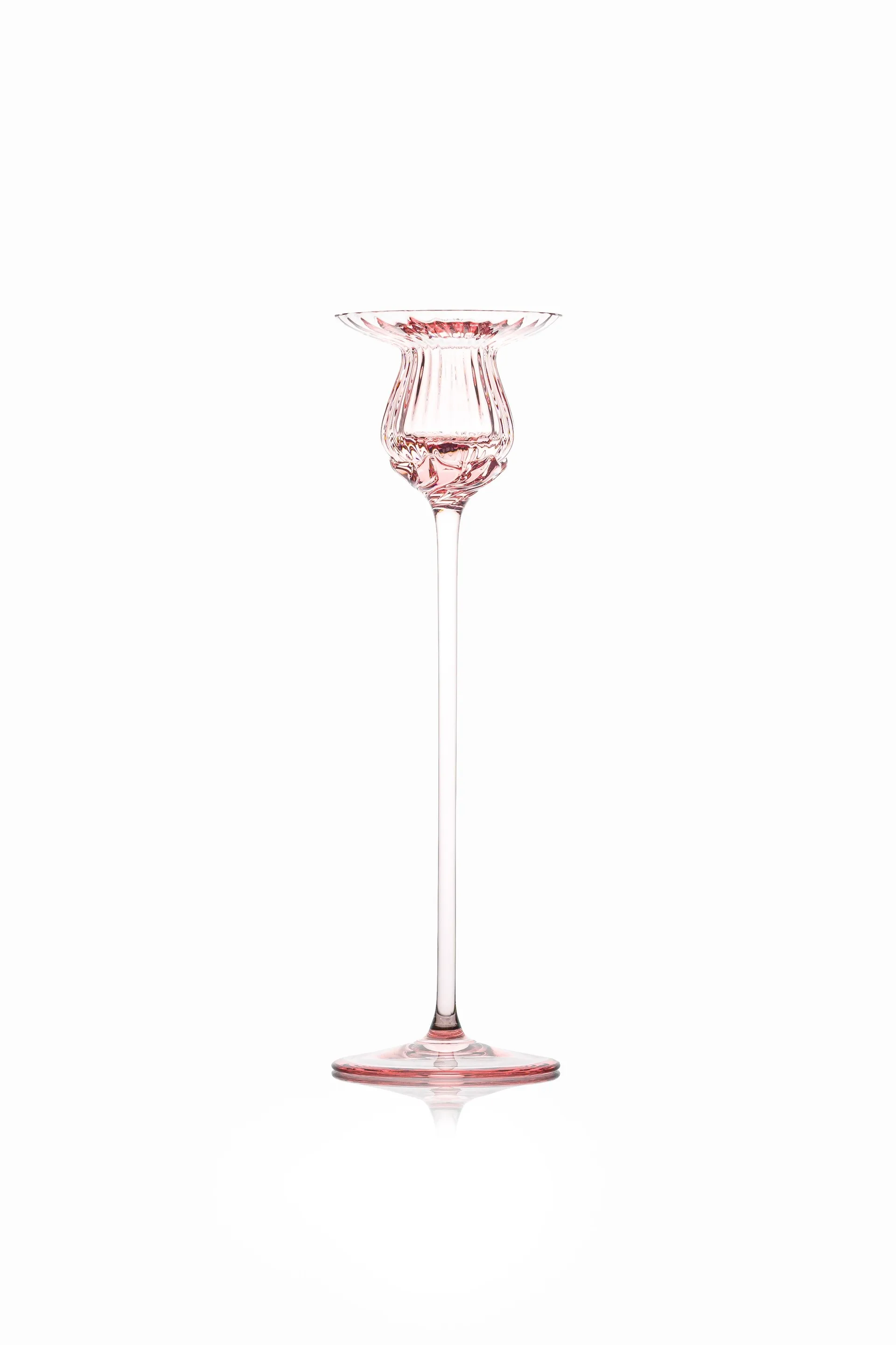 Anna Von Lipa Tulipán ljusstake 25 cm Rosa