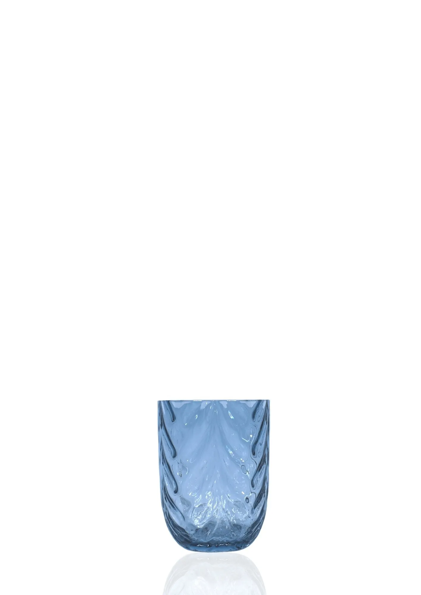 Anna Von Lipa Wave drikkeglas 25 cl Blue smoke