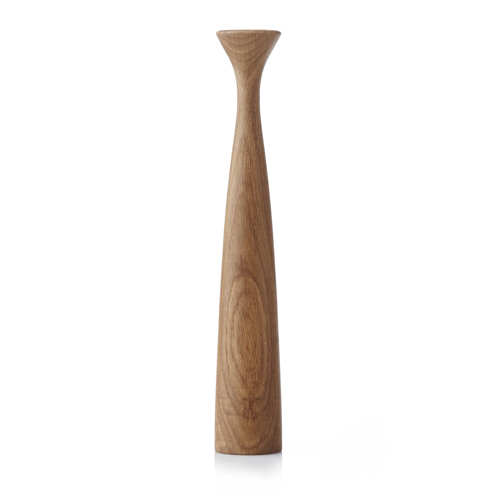 Applicata Blossom Rose lysestage 29 cm Oiled oak
