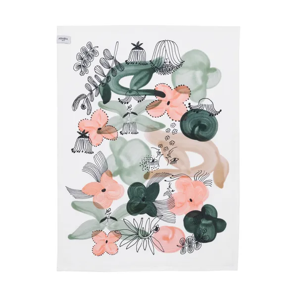 Kukkamaa kökshandduk 50x70 cm