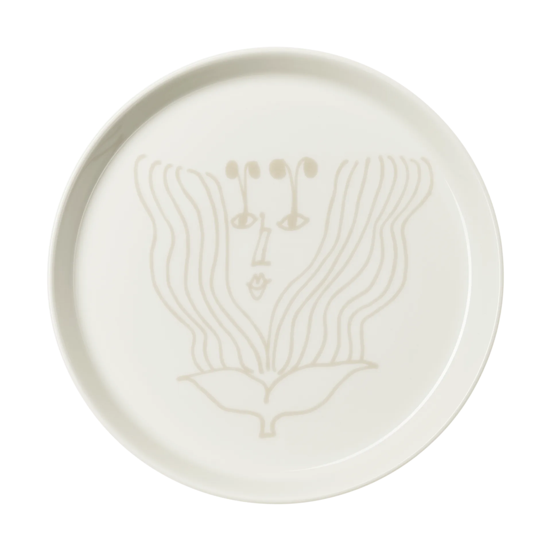 Arabia Puutarhurit tallrik &Oslash;19 cm Beige