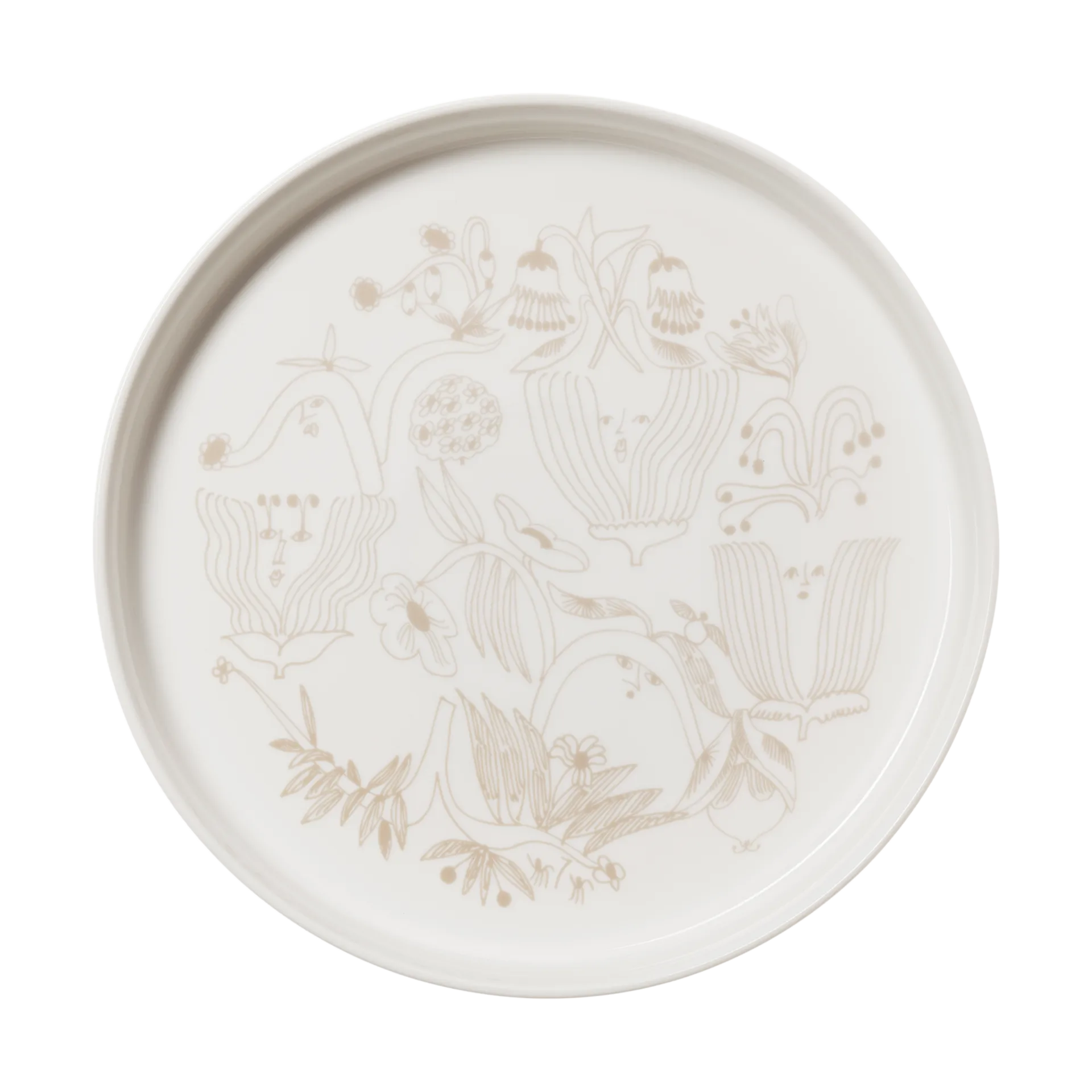 Arabia Puutarhurit tærteform Ø28 cm Beige