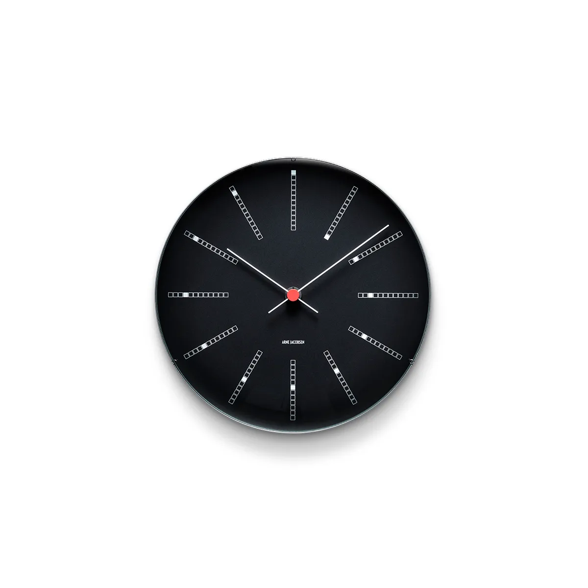 Arne Jacobsen Clocks Arne Jacobsen – Bankers vægur – Ø21 cm – Sort