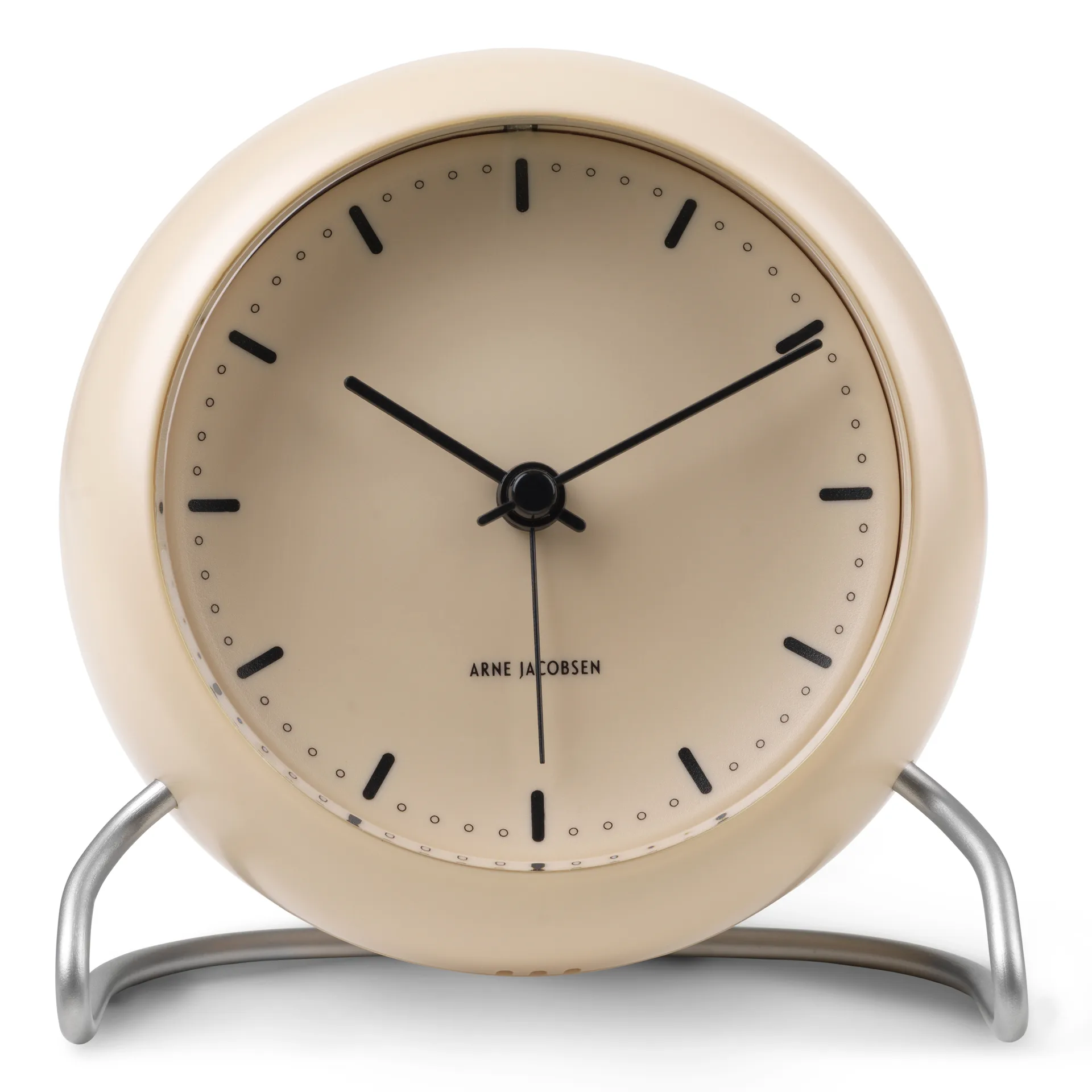 Arne Jacobsen - Arne Jacobsen City Hall Sandy Beige bordur med alarm ø 11 cm