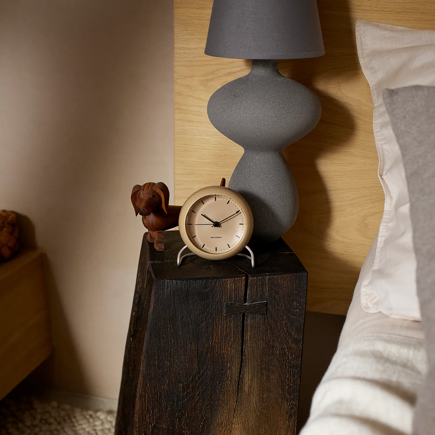 AJ City Hall table clock from Arne Jacobsen Clocks - NordicNest.com