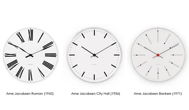 Arne Jacobsen Clocks | アルネ・ヤコブセン クロック からのArne
