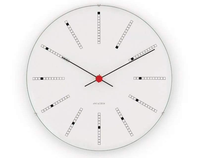 Arne Jacobsen Clocks Arne Jacobsen Bankers ur Ø 480 mm