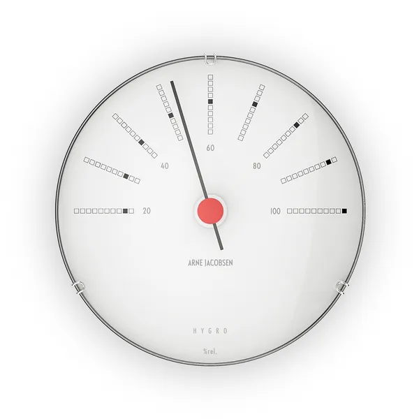 Arne Jacobsen väderstation, hygrometer