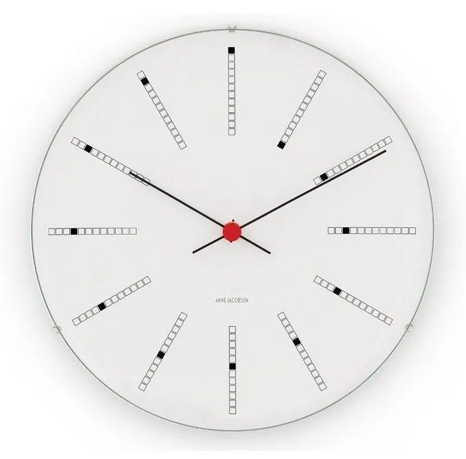 Arne Jacobsen Clocks Horloge murale Arne Jacobsen Bankers Ø — vue 3