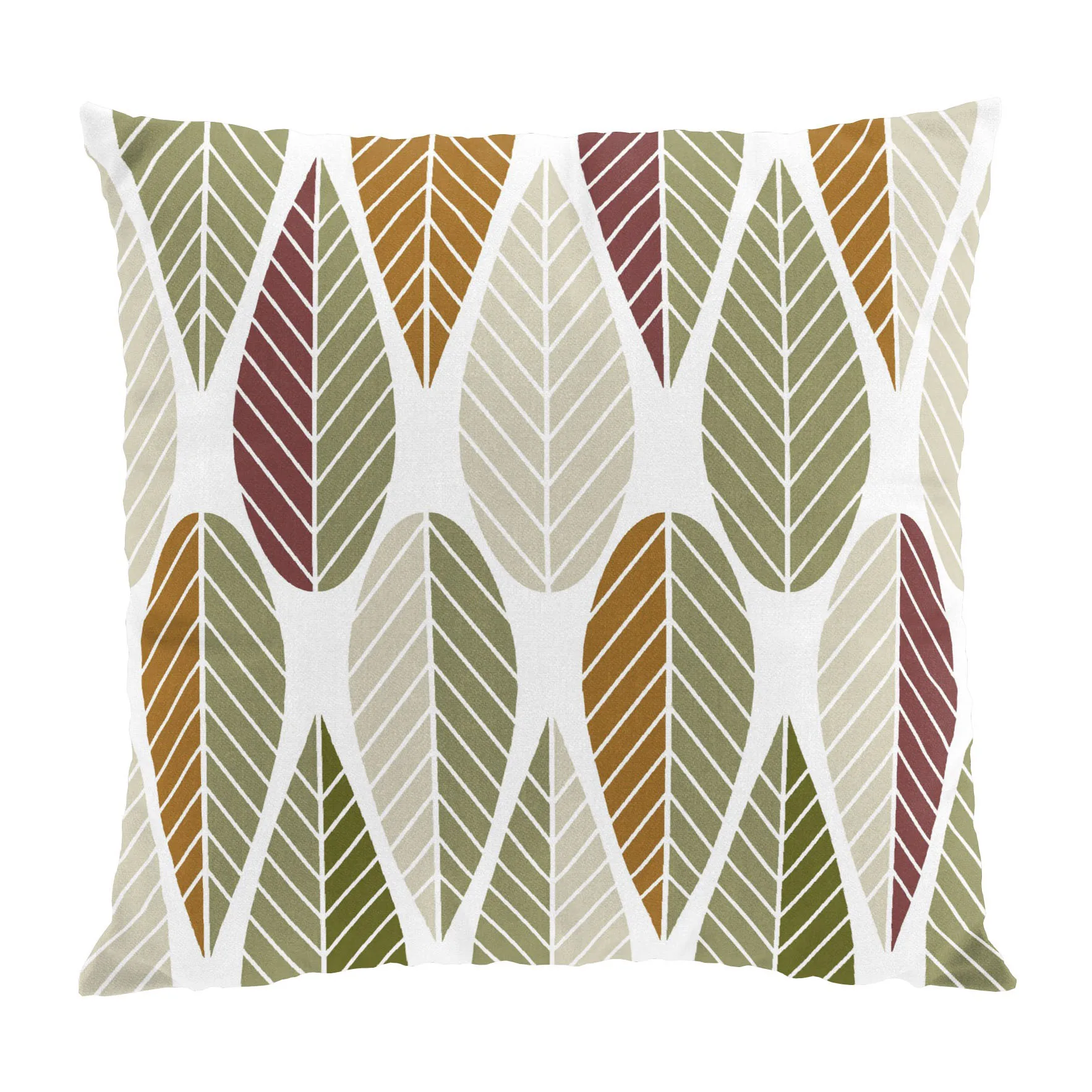 Arvidssons Textil Housse de coussin Blader cm Beige