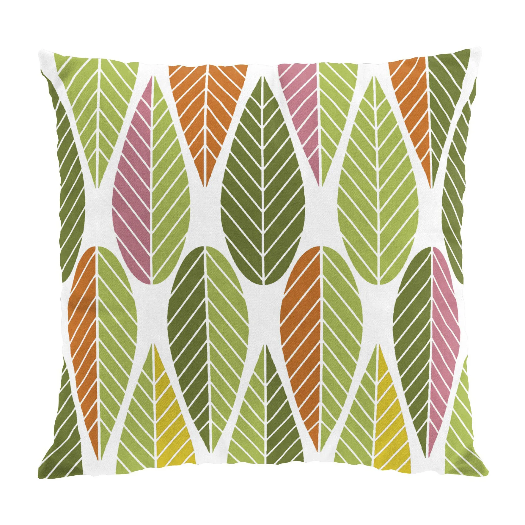 Arvidssons Textil Housse de coussin Blader cm Vert