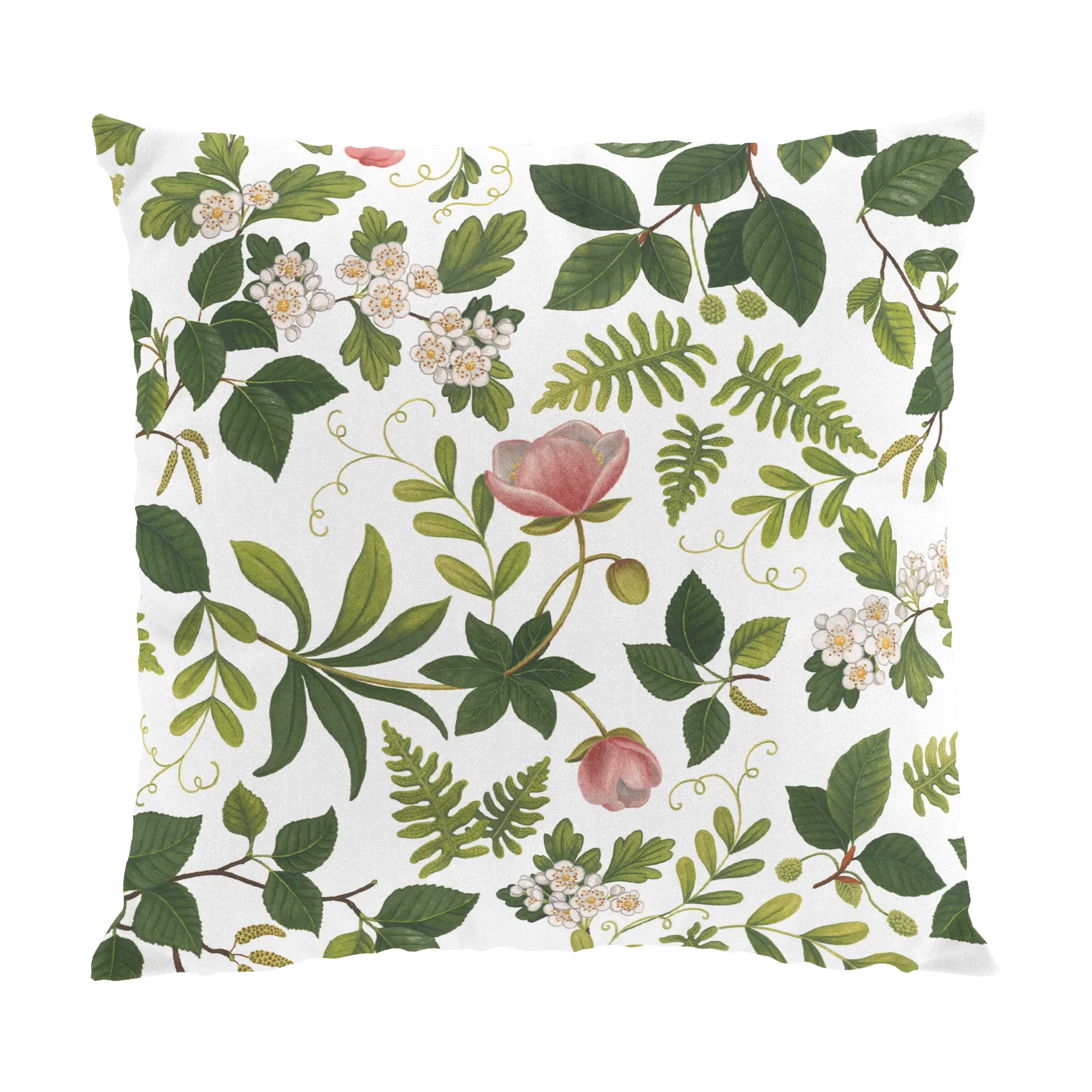Arvidssons Textil Housse de coussin Blomsterlund cm Vert