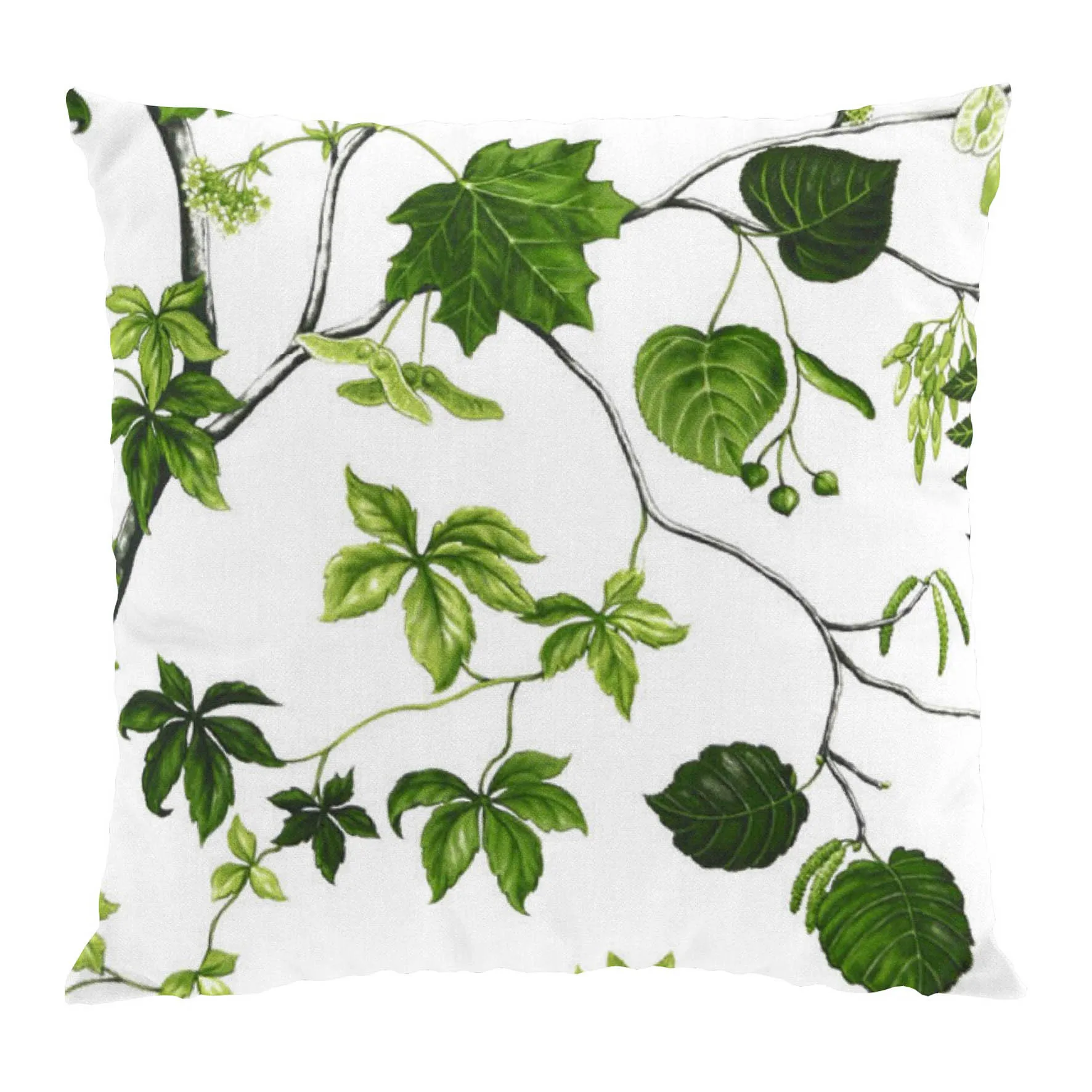 Arvidssons Textil Housse de coussin Liv vert