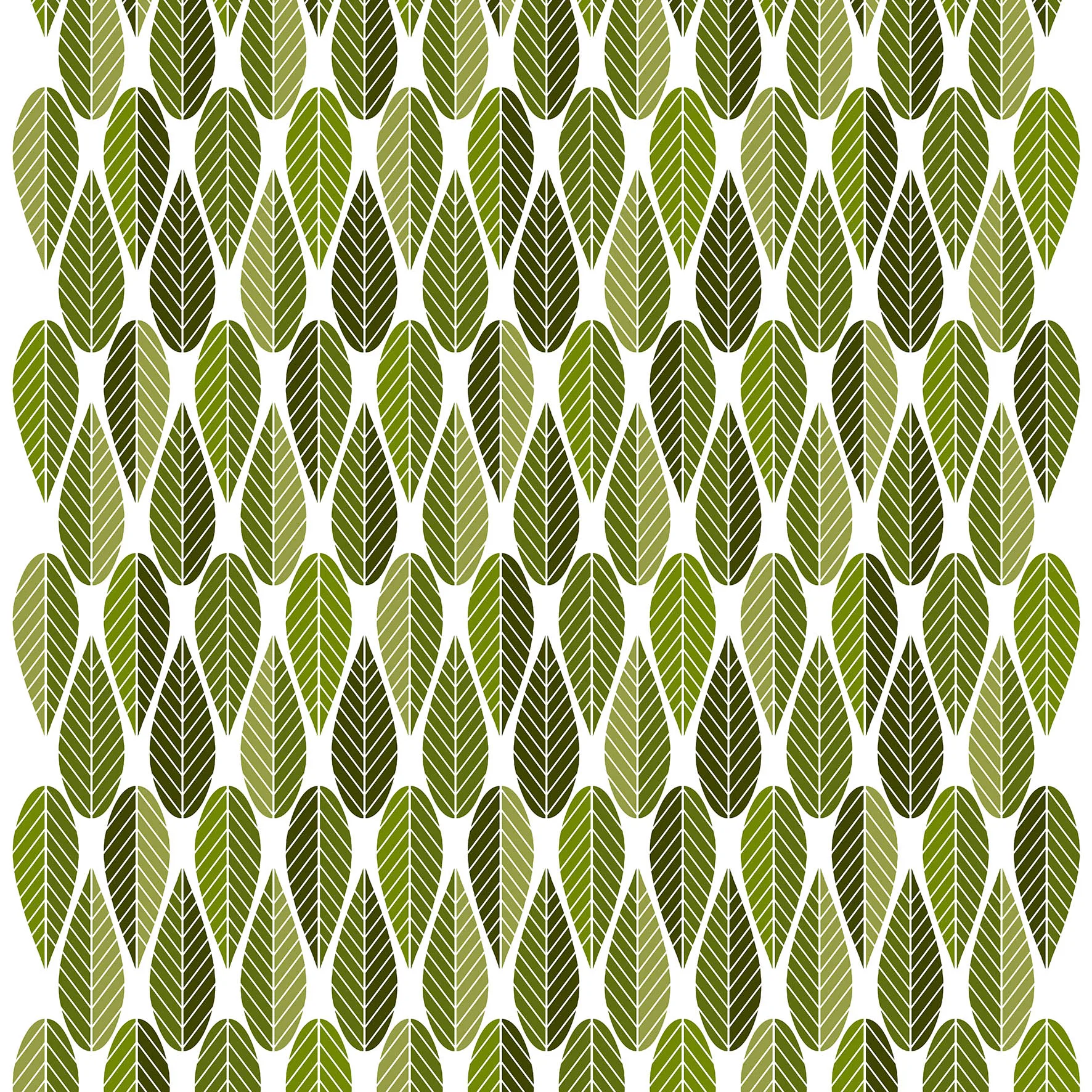 Arvidssons Textil Tissu Blader Vert