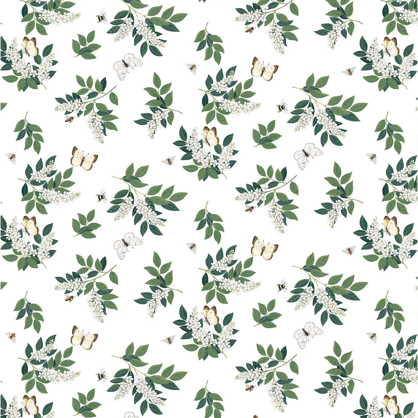 Arvidssons Textil Tissu Häggå Vert