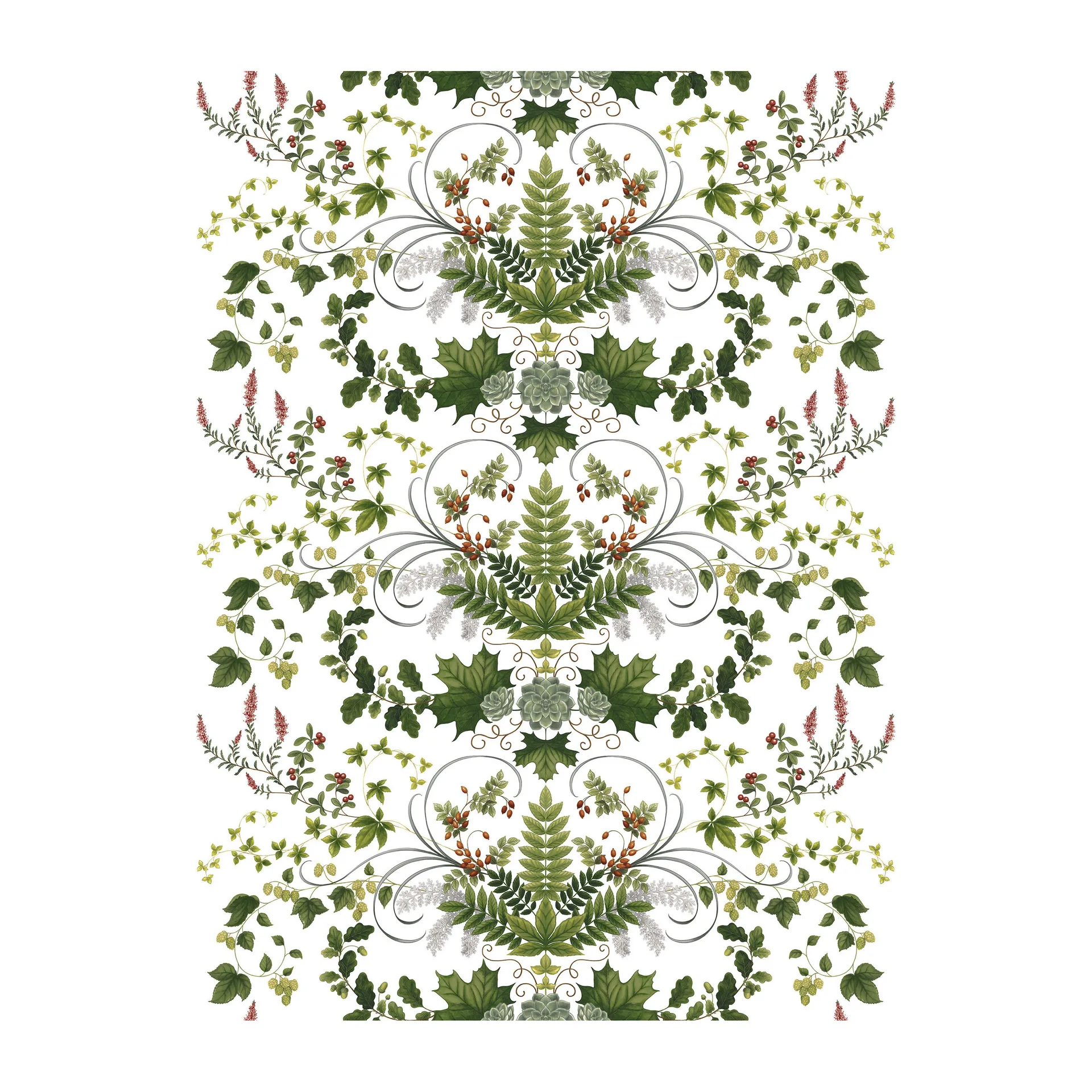 Arvidssons Textil Toile cirée Lövsång Vert