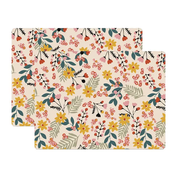Flower bordstablett 30x40 cm 2-pack