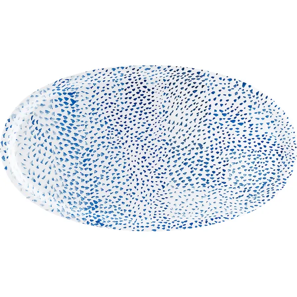 Little Dot oval bricka, 50x28 cm