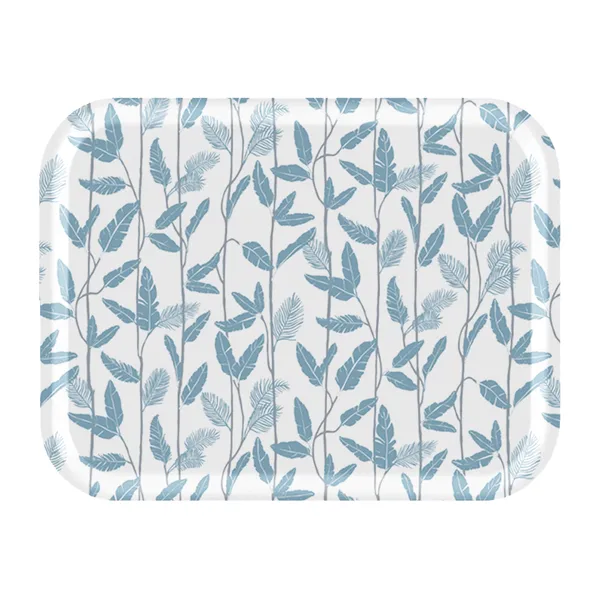 Mougli Blue bricka 28x36 cm, Blue