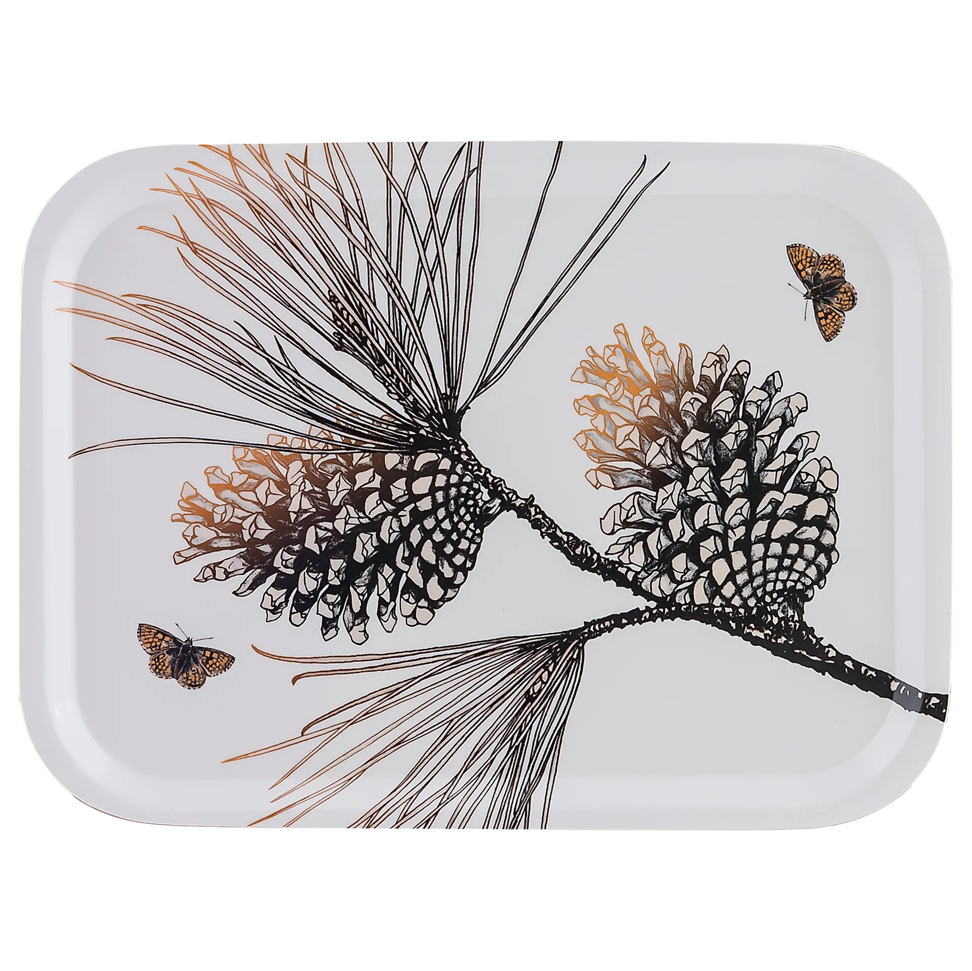 Åry Home Pine Cone bakke 20x27 cm Cotton white