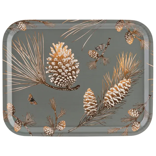 Pine Cone bricka 28x36 cm, Moss