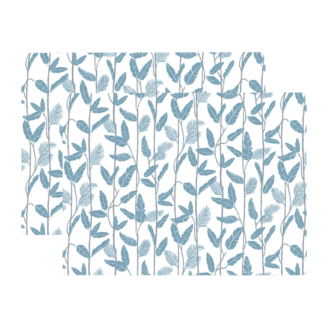 Åry Home Sets de table Mougli Blue cm lot de 2 Blue-white