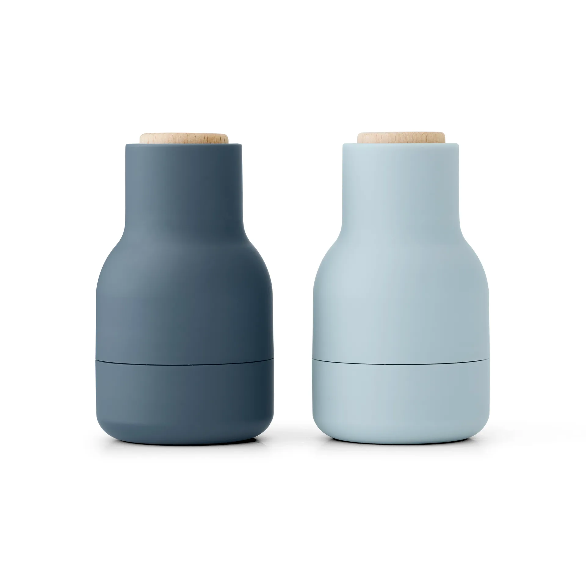 Audo Copenhagen Bottle Grinder krydderikværn Small 2-pak Blues/Bøg