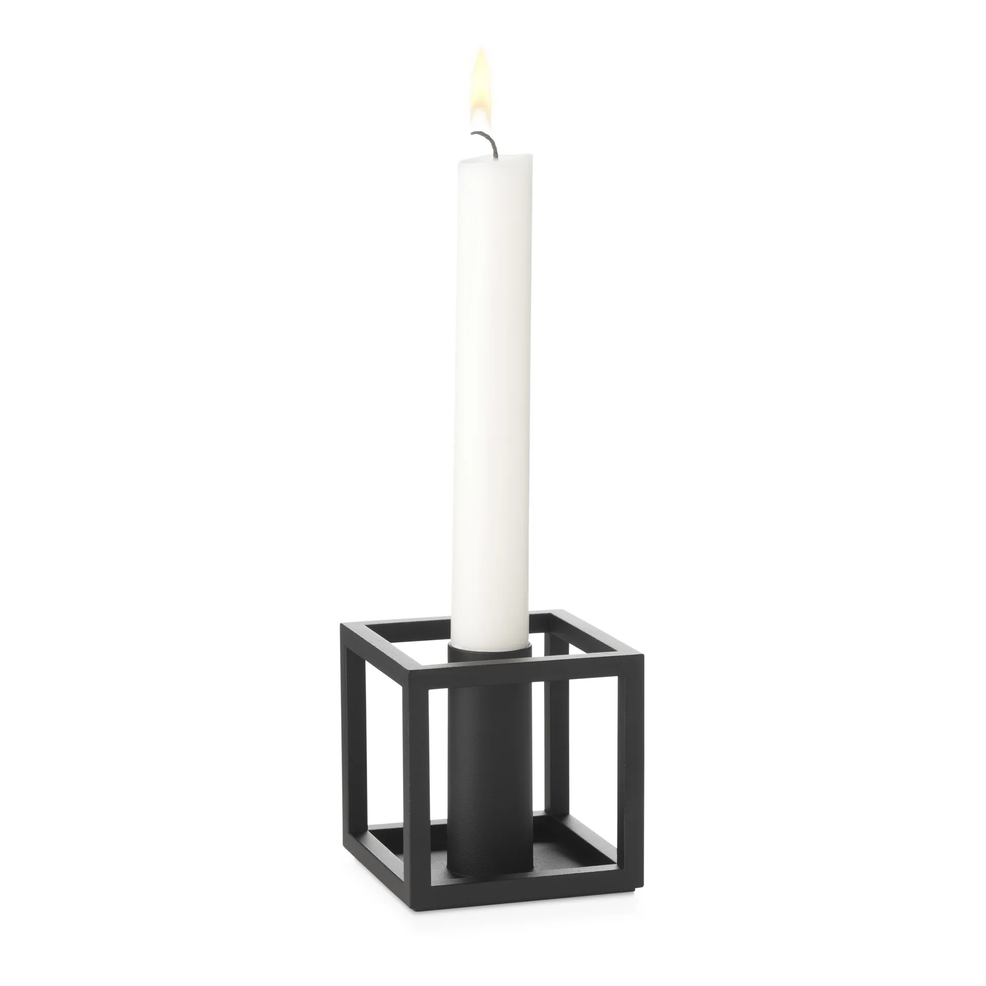 Audo Copenhagen Bougeoir Kubus 1 Noir