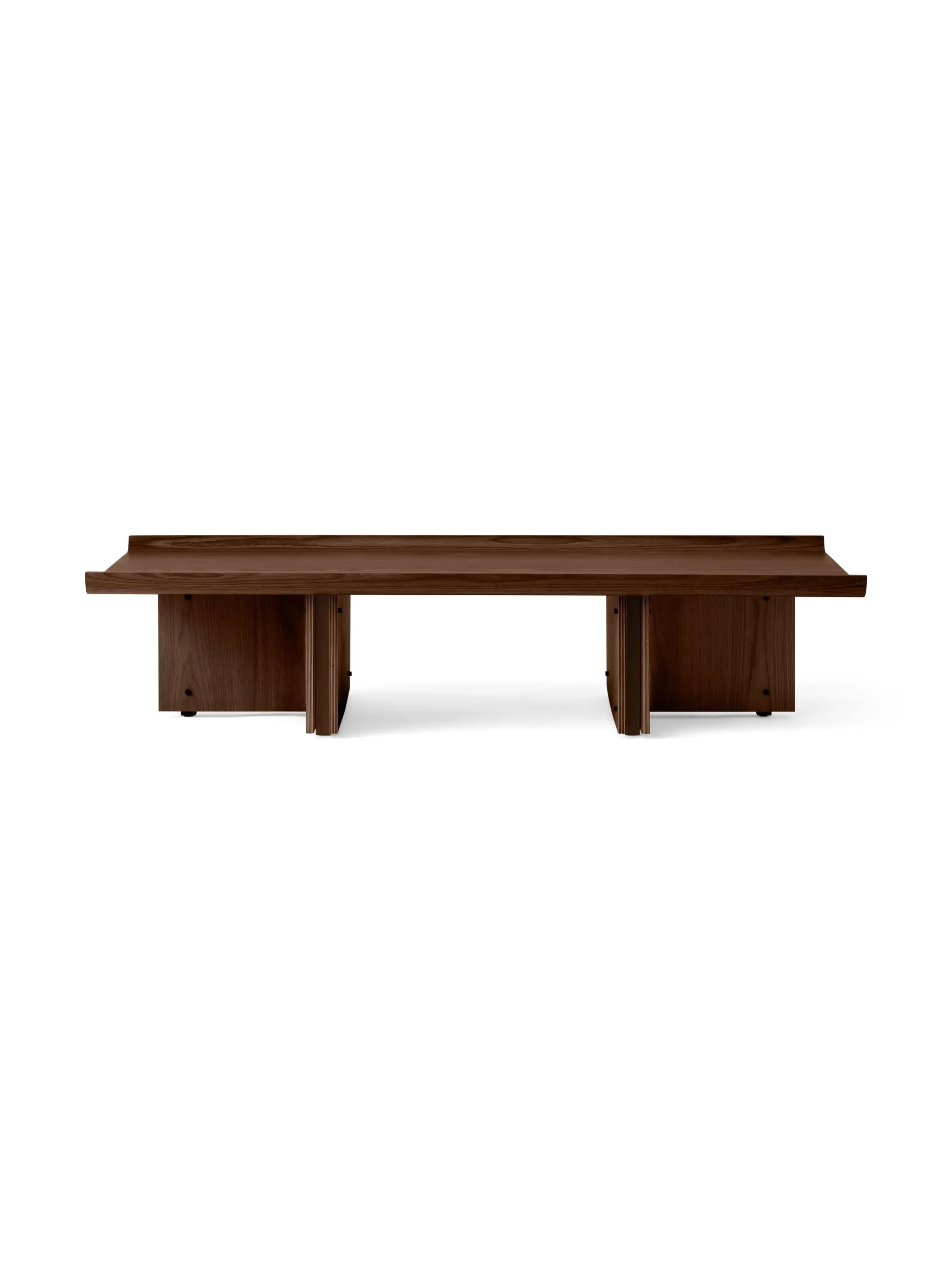 Audo Copenhagen Conrad Lounge Table chêne Chêne teinté foncé, cm