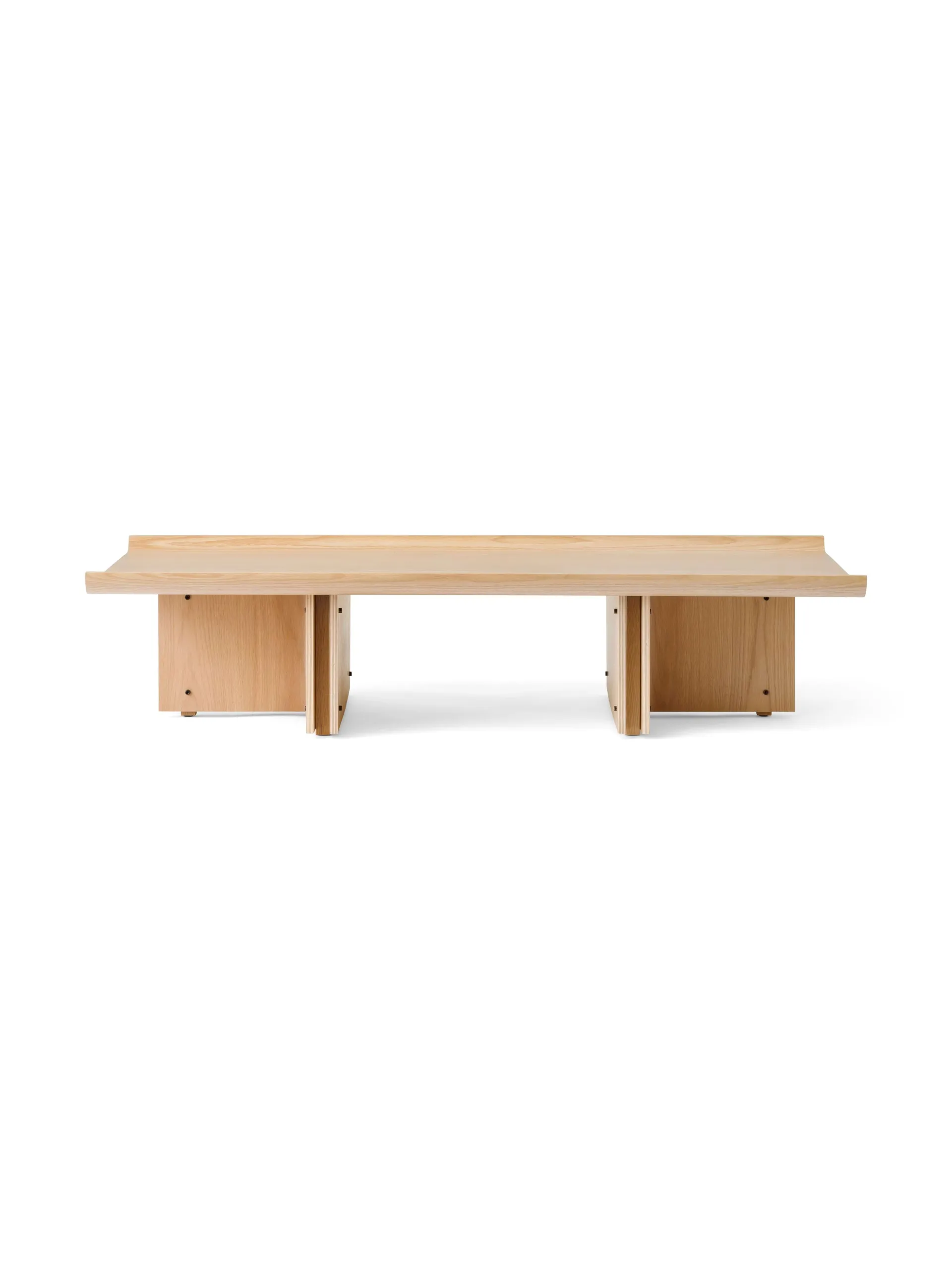 Audo Copenhagen Conrad Lounge Table tammi Luonnollinen tammi, 149x74 cm