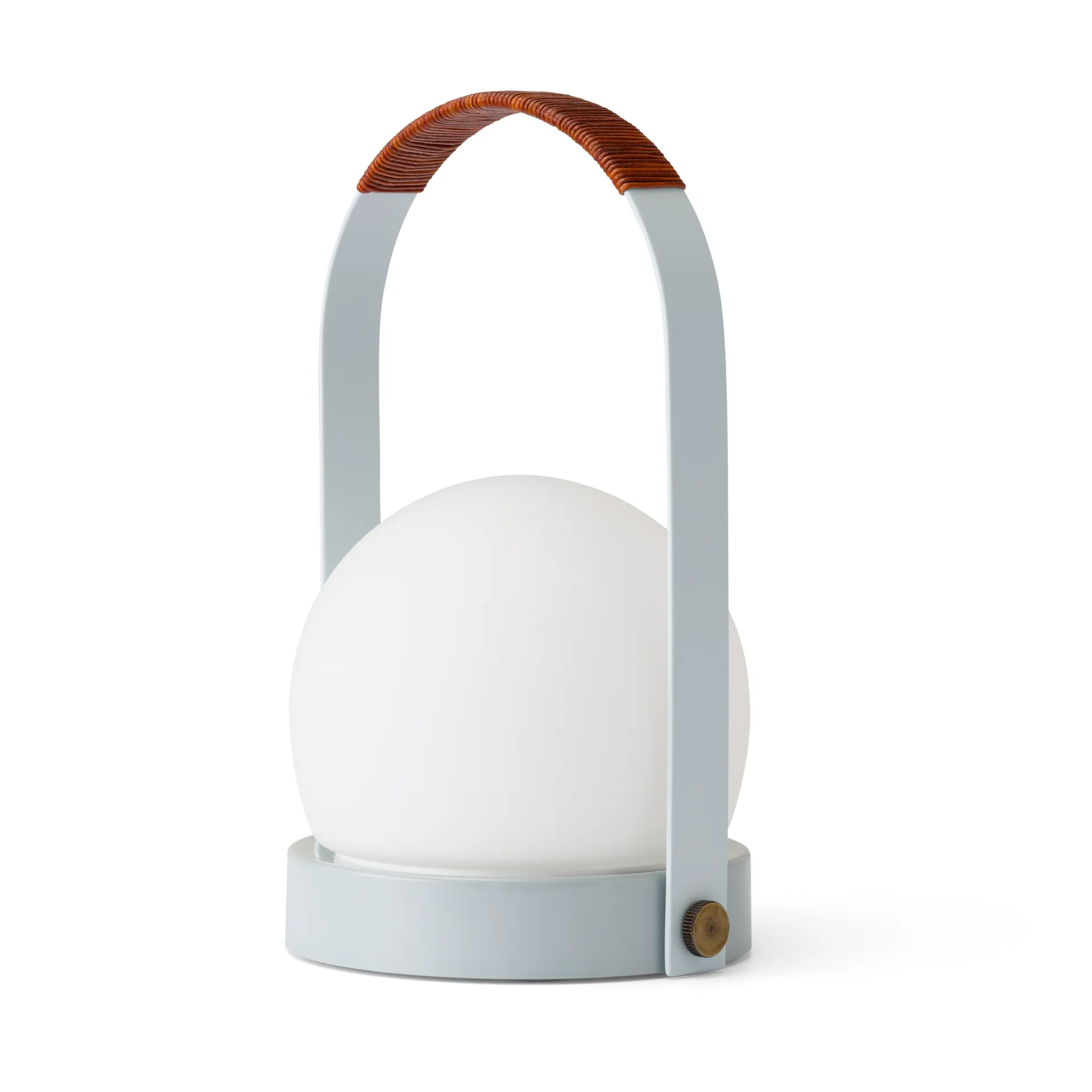 Audo Copenhagen Lampe de table portable Carrie Linen blue