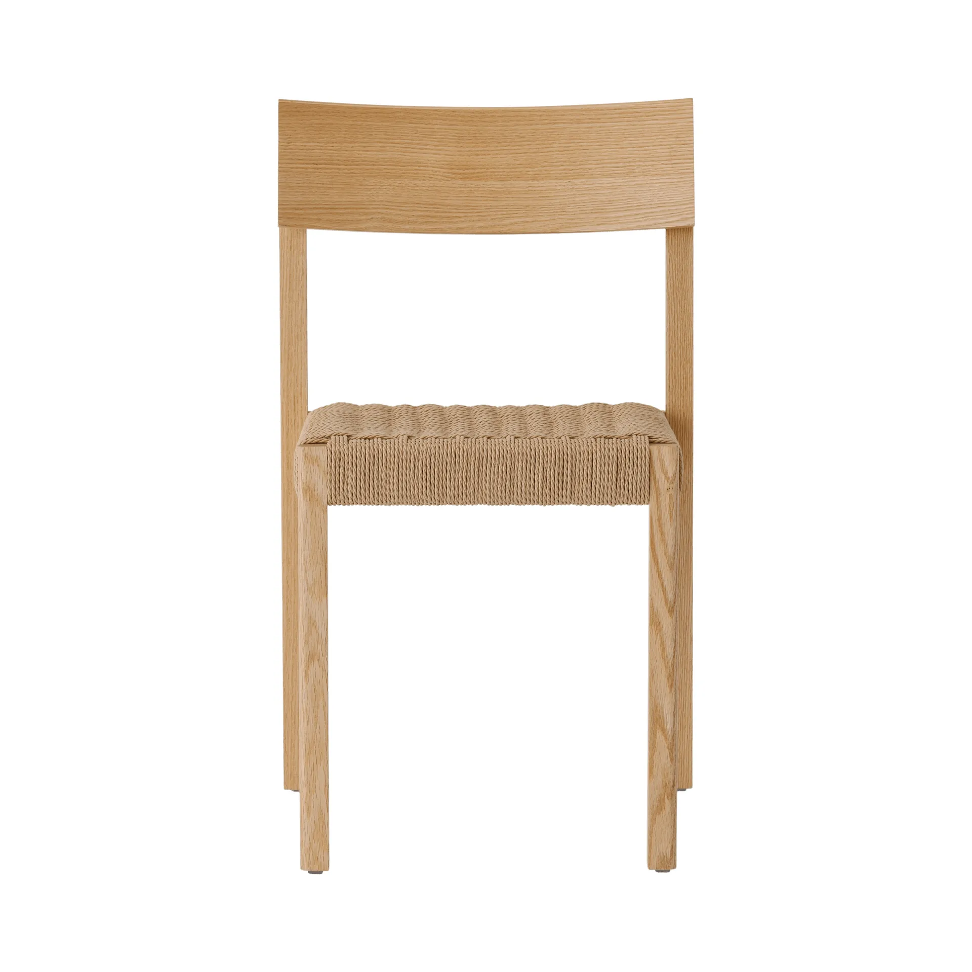 Audo Copenhagen Mauro tuoli Natural tammi-naturpunottu istuin