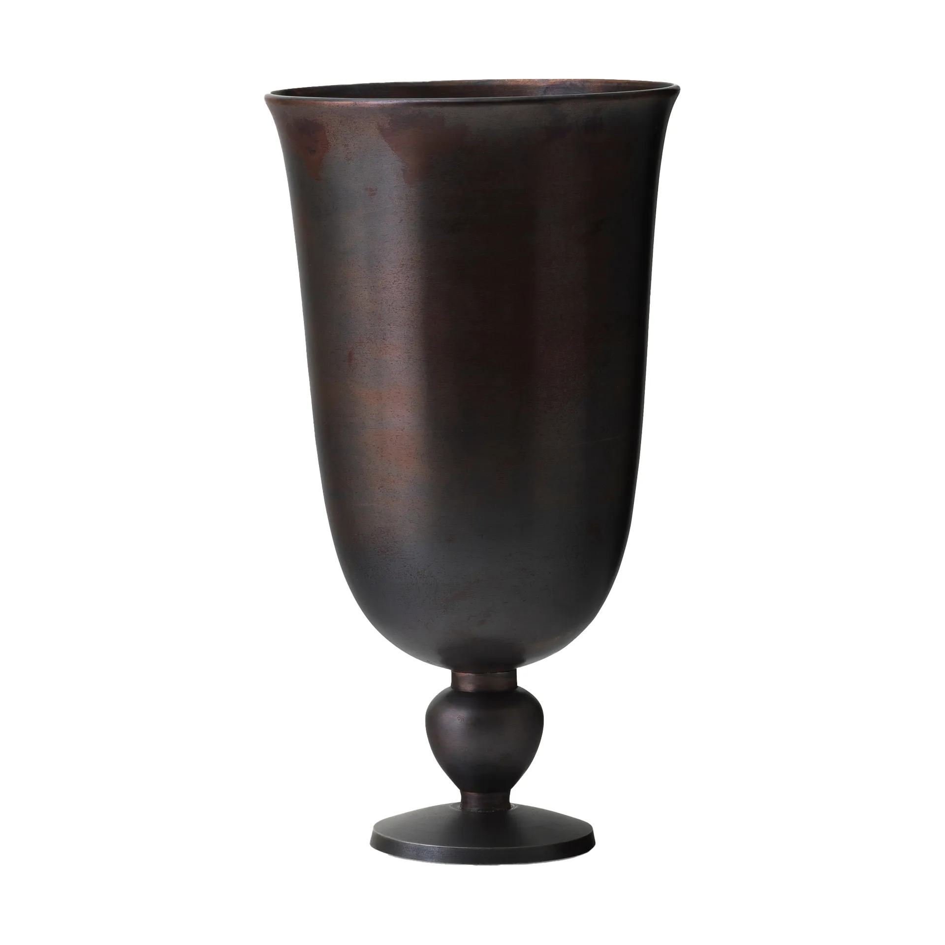 Audo Copenhagen Vase Pavot Bronzed aluminium