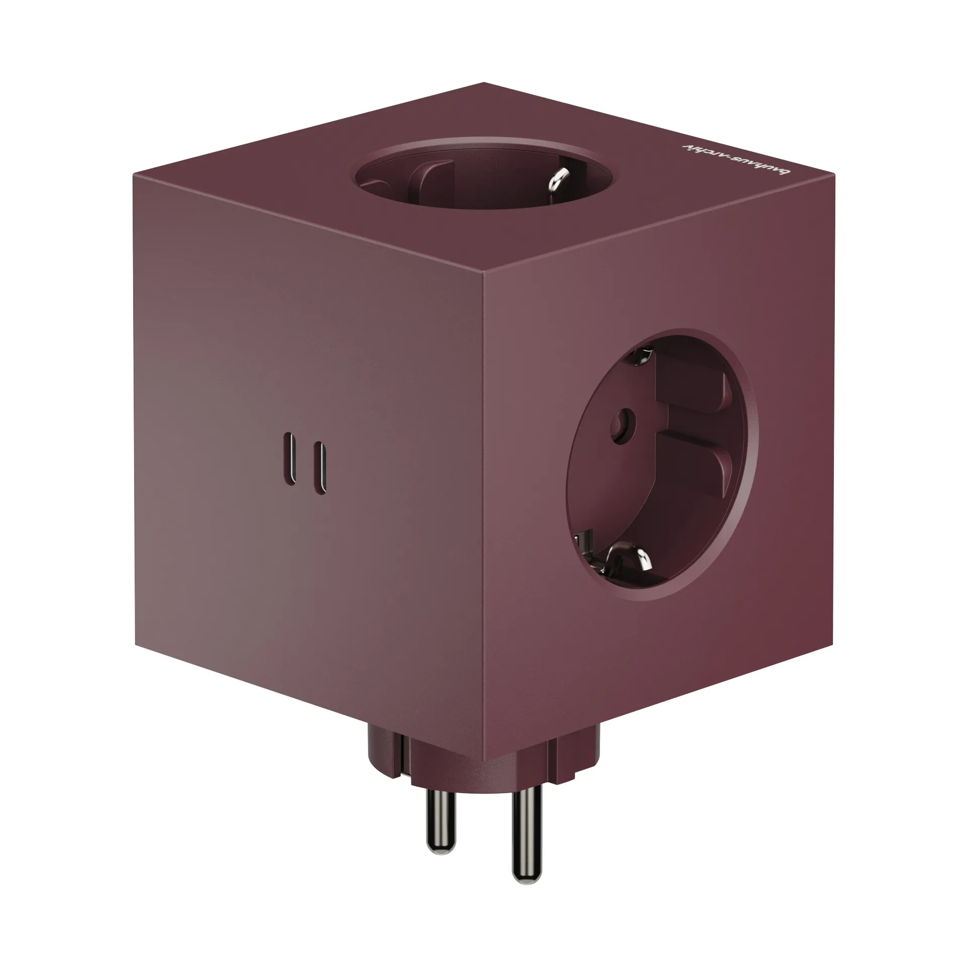 Avolt AVOLT x Bauhaus-Archiv Square 2 multiprise USB-C Mulberry Red