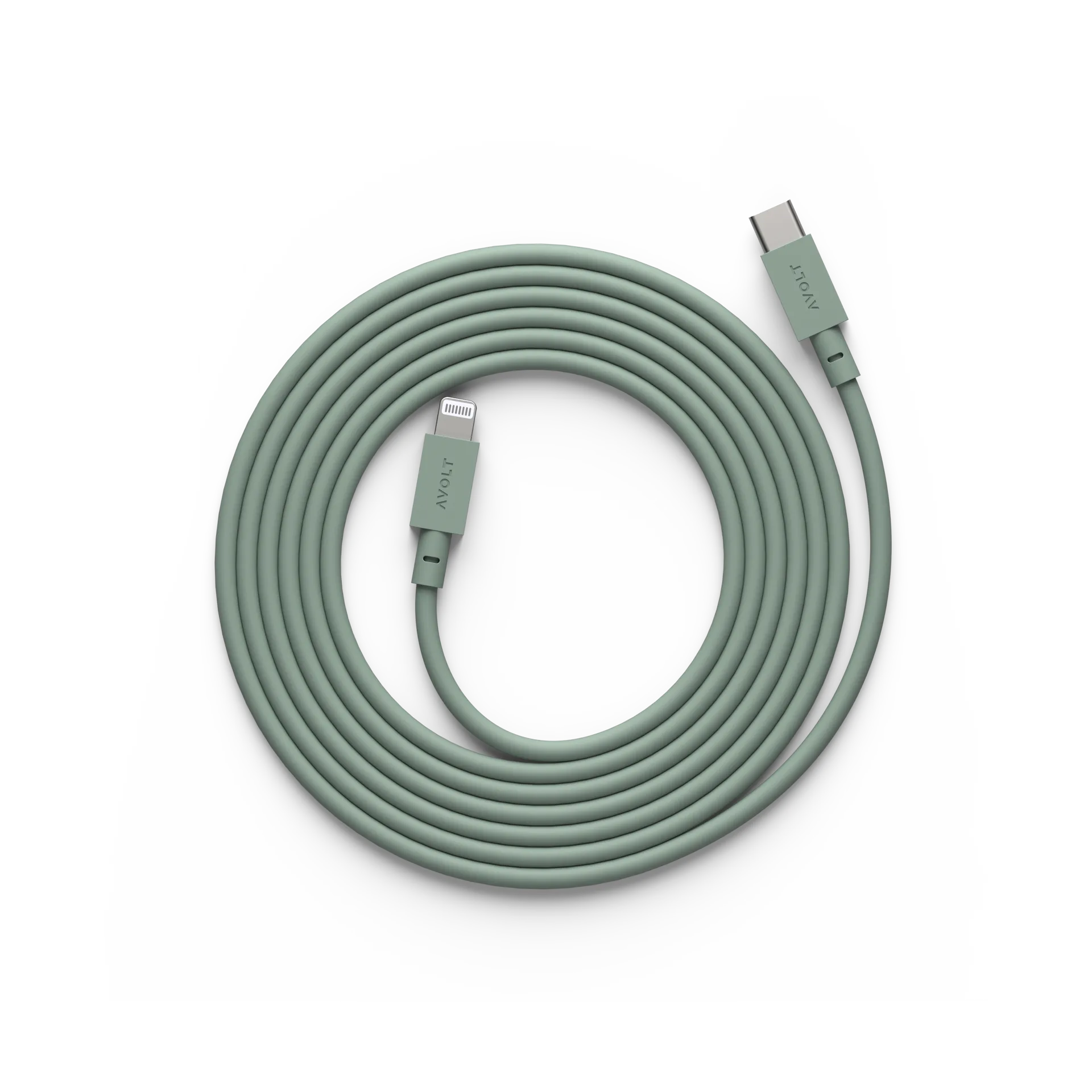 Avolt Cable 1 USB C vers Lightning câble de recharge 2m Chêne vert