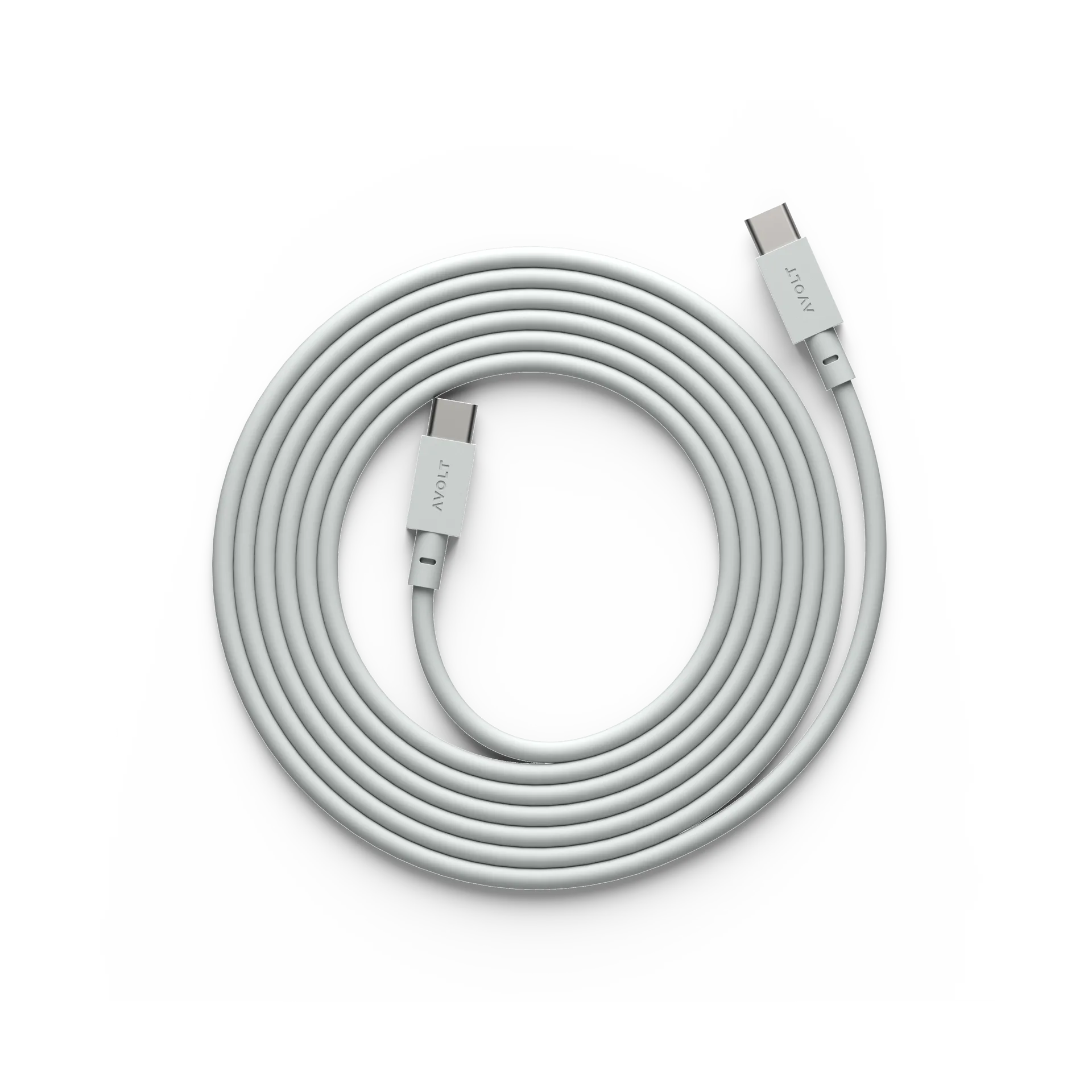 Avolt Cable 1 USB-C vers USB-C câble de charge 2 m Gotland gray