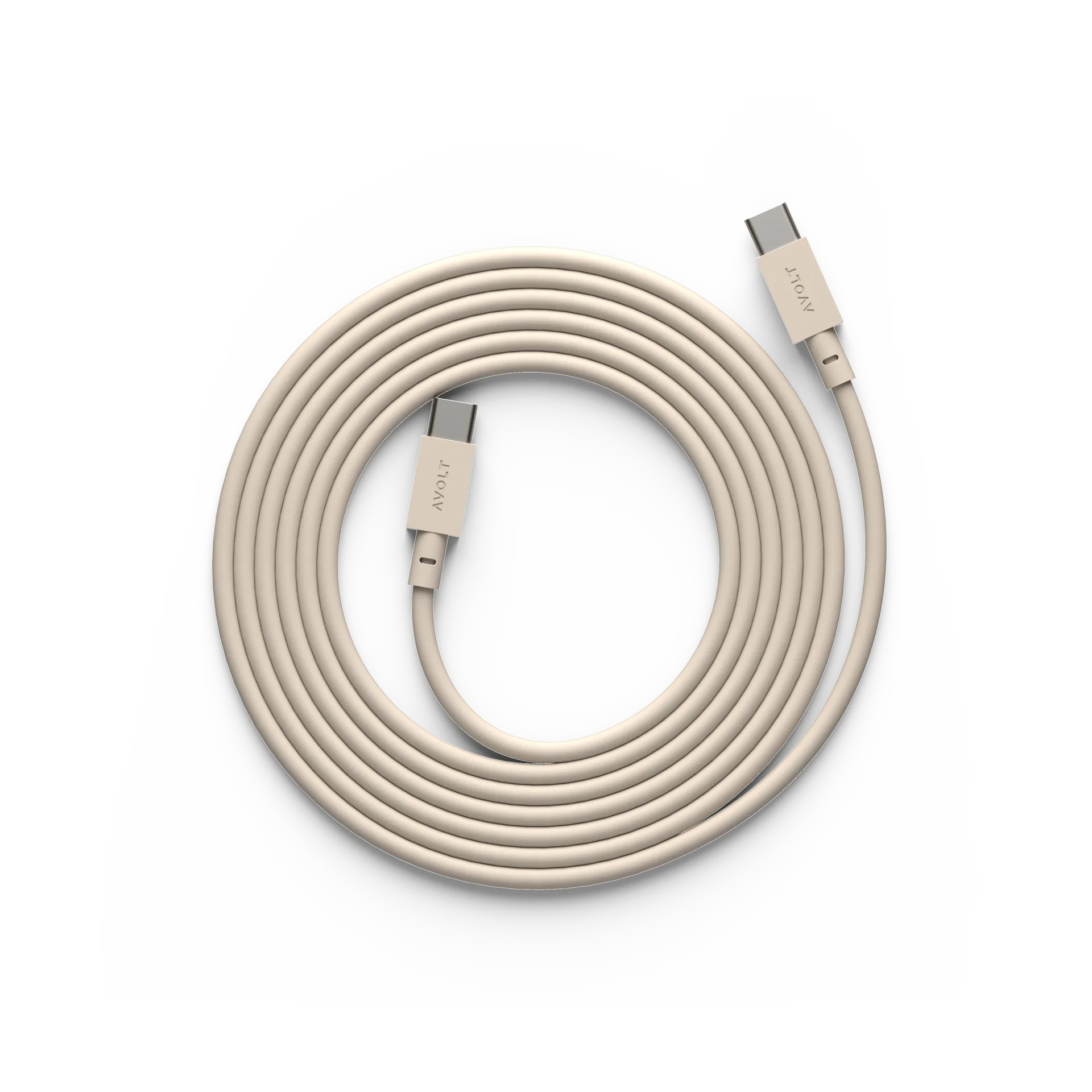 Avolt Cable 1 USB-C vers USB-C câble de charge 2 m Nomad sand