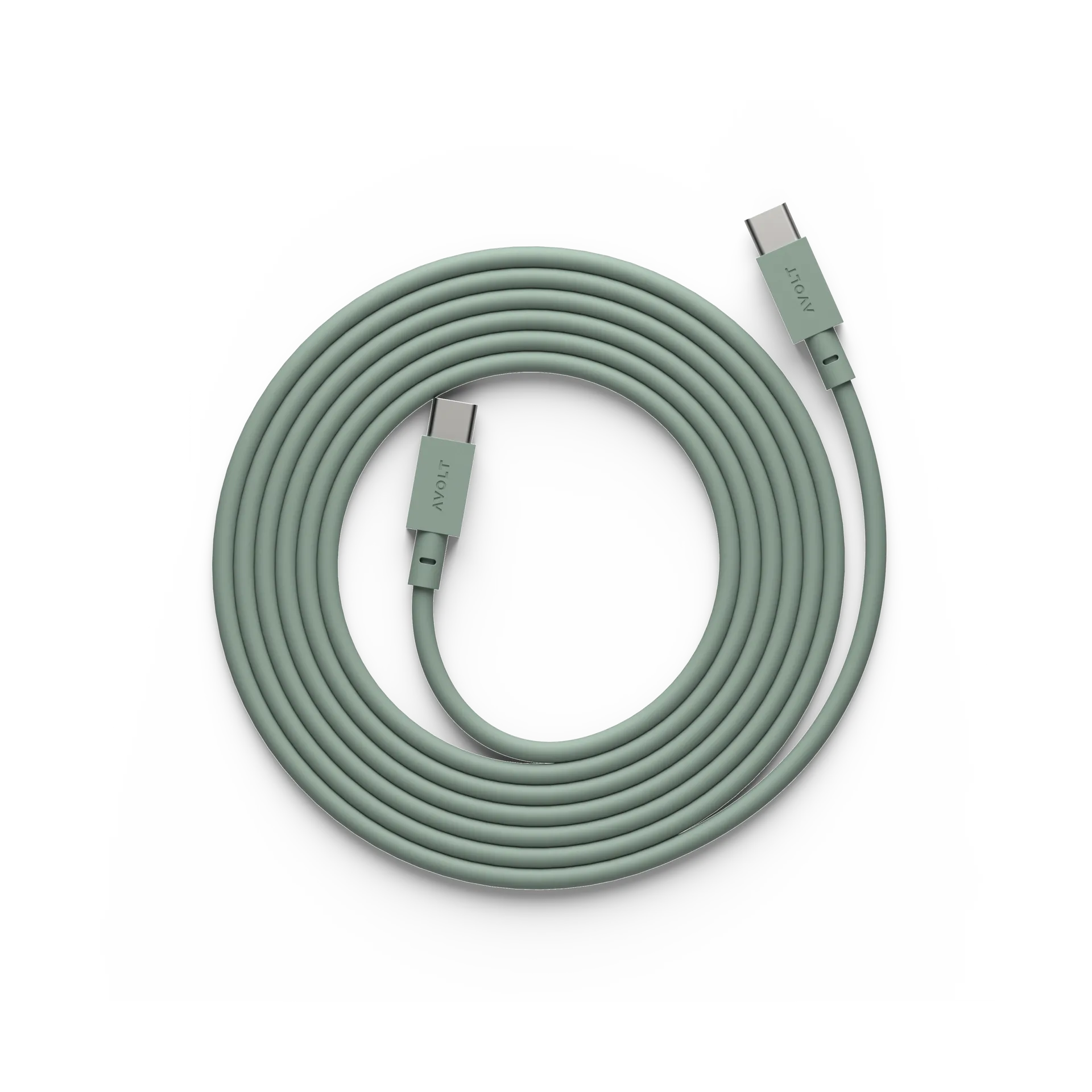 Avolt Cable 1 USB-C vers USB-C câble de charge 2 m Oak green