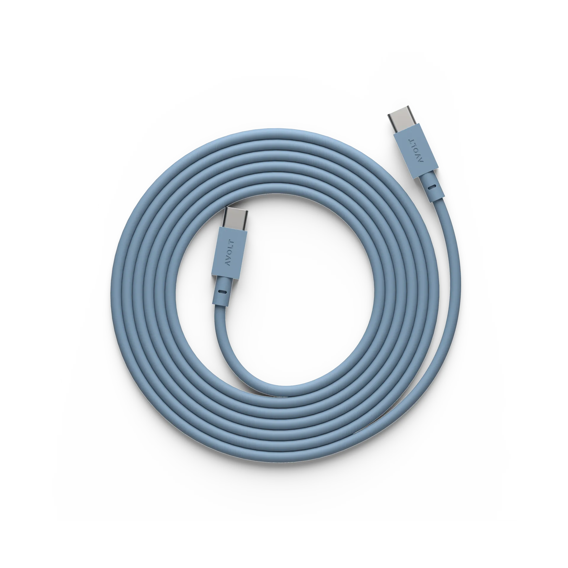 Avolt Cable 1 USB-C vers USB-C câble de charge 2 m Shark blue