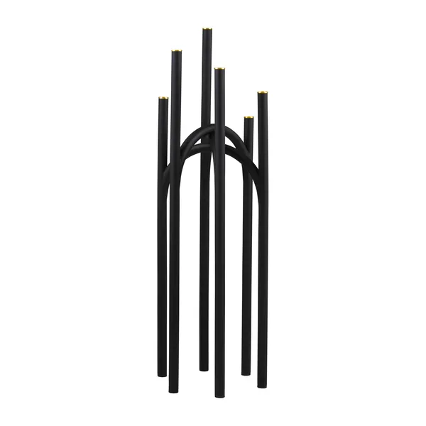 Angui ljusstake 92 cm, Svart