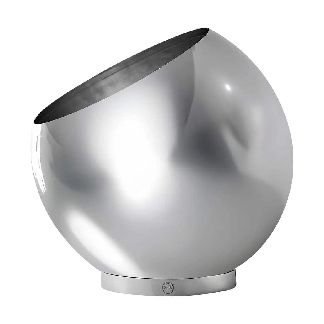 AYTM Cache-pot Globe Ø Argent — vue 5